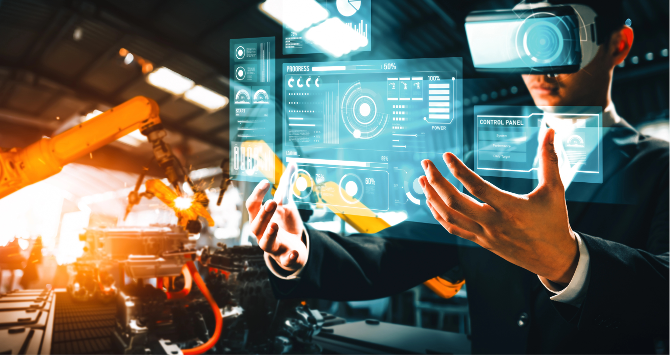 Product team collaborating at a whiteboard reviewing a product interface