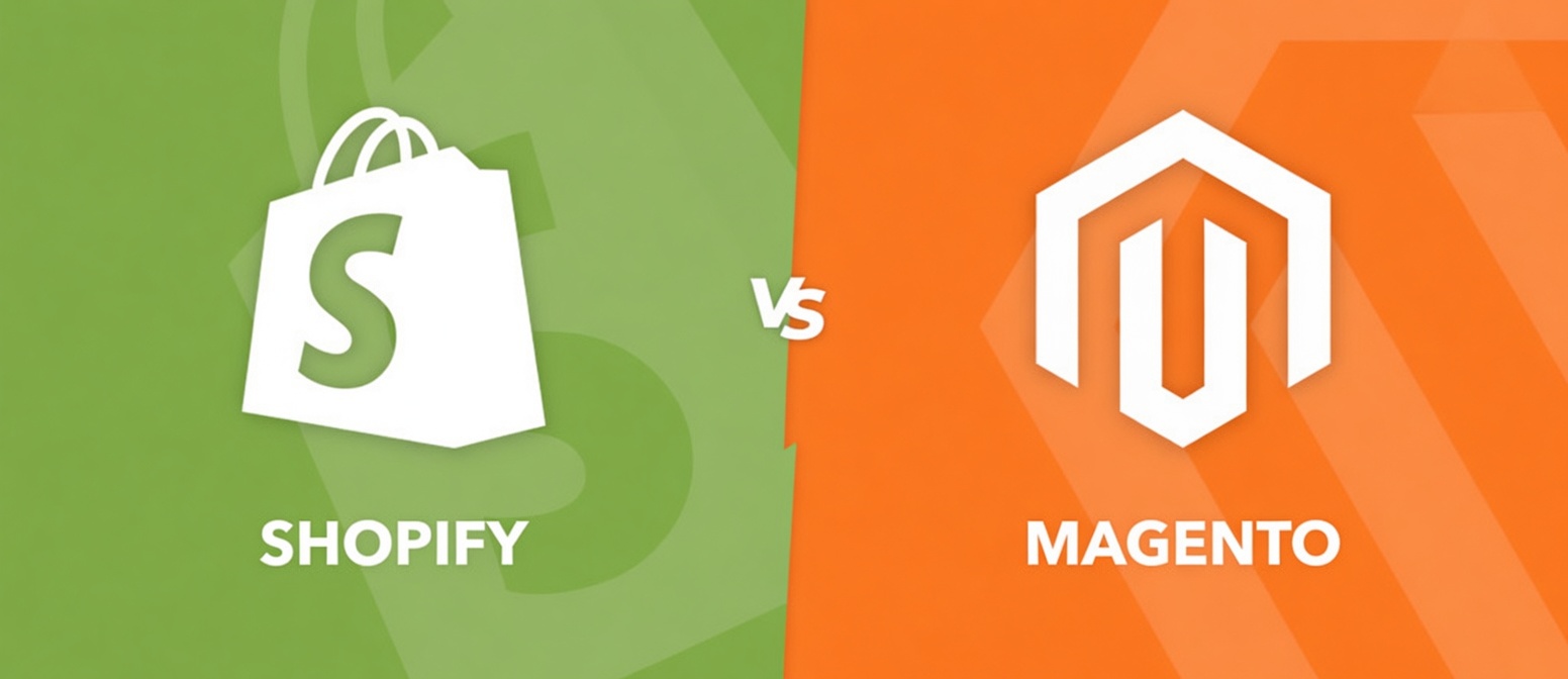 Shopify Plus and Magento storefronts compared side-by-side
